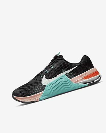 Nike Metcon 7 Negros Turquesa Naranjas Verdes | MX 5573